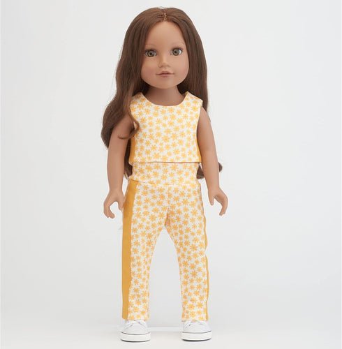 Simplicity Clothes Sewing Pattern Kit, Code S9500, Sizes 18" Dolls, Multicolor...