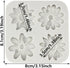 Daisy Chrysanthemum Flower Silicone Mold Flower Fondant Cake Chocolate Mold For Sugar Cake Decorating Cupcake Topper Candy Gum Paste Polymer Clay...