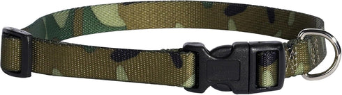 Guardian Gear Nylon Camo Dog Collar, Fits Necks 6" to 10", Green...