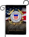 US Coast Guard Semper Paratus Garden Flag - Armed Forces USCG United State American Military Veteran Retire Official - House Decoration Banner Sma...