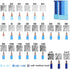 24 Drawing Pencils Set, Art Sketching Pencils Charcoal Set 14B,12B,11B,10B,9B,8B,7B,6B,5B,4B,3B,2B,B,HB,H,2H,3H,4H,5H,6H,& Soft Neutral Hard Charc...