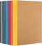 EOOUT 26 Pack A5 Kraft Notebooks, Composition Notebooks, Lined Journals Bulk with Rainbow Spines, 10 Colors, 60 Pages Lined Paper for Kids, Women ...