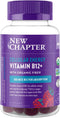 New Chapter® Organic Vitamin B12+ Gummies – 44% Less Sugar§, USDA Organic Vegan B12, TWO Daily Gummies for Cellular Energy Support with Cordyceps,...