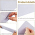 4 Pcs Gutter Valley Splash Guards Downspout Diverter Roof Rain Diverter White Roofing Gutter Guards with 40 Screws Gutters for House Residential F...