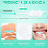 200 PCS Interdental Brushes, Dental Braces Floss Picks for Teeth Cleaning with Soft and Bendable Bristles Efficient Orthodontic Braces Oral Care T...