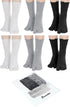 Bencailor 6 Pairs Tabi Split Toe Socks Ruffle Frilly Tabi Socks Elastic Cotton Sandal Socks for Men Women...