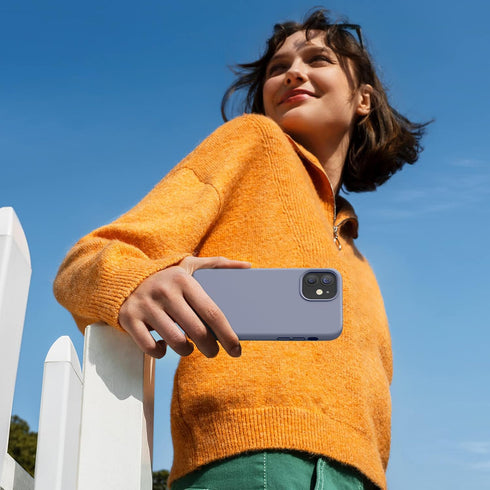 Miracase Compatible with iPhone 12 Case and iPhone 12 Pro Case, Liquid Silicone Gel Rubber Full Body Protection Shockproof Drop Protection Phone C...