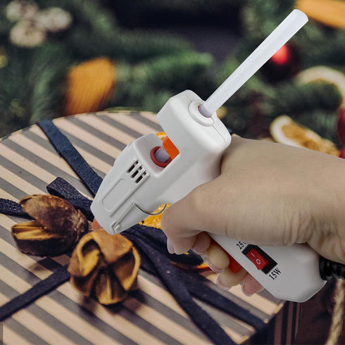 Krightlink 30 Mini Hot Glue Sticks, 4" and 0.27 Hot Melt Glue Sticks Diameter Compatible with Most Mini Glue Guns for DIY Craft Projects, Scrapboo...