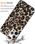 J.west Leopard Case Compatible with 12 Pro Max, Luxury Sparkle Cheetah Print Design Soft Silicone Phone Case Cover Girl Women with TPU Bumper for ...