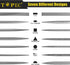 Topec Small File Set, Needle Diamond Files 15PCS, 7pcs Jewlers Files & 7pcs Steel Files with Metal Brush and Storage Bag?for Precision Metal File ...