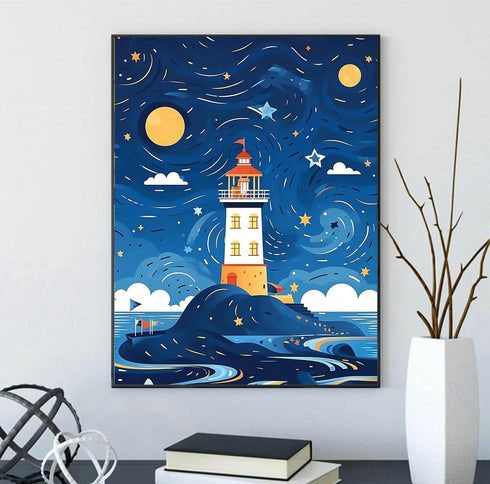 Leatrice Diamond Painting Kits for Adults,DIY Paint by Numbers for Adults Beginner, DIY Full Drill Diamond Dots Paintings Picture Arts Craft for H...