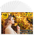 YixangDD Magnetic Picture Frames 10 Packs-Fridge Magnetic Photo Frames-Holds 4 x 6 Inches Photos,White...