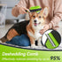 Pet Grooming Brush, Double Sided Detachable Shedding Dog Cat Brush, 5 in 1 Dog Grooming Brush for Shedding Long & Short Haired Dogs, Hair Removing...