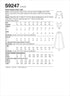 Simplicity Misses' Bolero, Corset, and Skirt Kit, Code 9247 Sewing Pattern, Sizes 14-22, White...