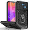 for TCL 30Z Phone Case: TCL30Z / TCL 30 Z / T602DL / 30 LE Cell Back Cover with Screen Protector - Black Sj...