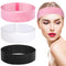 Pimoys 30 Count Disposable Headbands for Facials Women Skincare Headbands Facial Headband Stretch Makeup Headbands for Women Girls Salons Bath Mak...