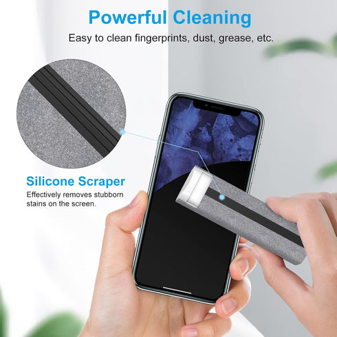Screen Cleaner Kit, BoYata 3-in-1 Touchscreen Mist Cleaner Spray Bottle & Microfiber Cloth, Portable Reusable Fingerprint-Proof Spray Bottle Tool ...