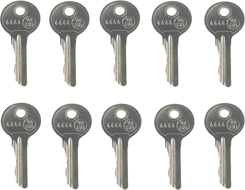 10pc 4444 Keys for Mesan Equipment Locks...