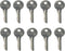 10pc 4444 Keys for Mesan Equipment Locks...