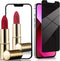 iPhone 13/13 Pro Privacy Screen Protector Mirrored Tempered Glass Film for iPhone 14, Perfect Mirror Effect, Shatterproof, Touch Sensitive, with O...