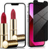 iPhone 13/13 Pro Privacy Screen Protector Mirrored Tempered Glass Film for iPhone 14, Perfect Mirror Effect, Shatterproof, Touch Sensitive, with O...