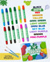Lictin Face Painting Kits- 12 Colors Twistable Face Paint Crayons, Water Based Face Paint Marker Sticks for Pride Day, Halloween, Christmas, Face ...