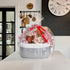 Goodpick Small Woven Storage Basket with Handles, Cotton Rope Baskets for Gifts Empty, Dog Toys, Diapers, Towels, Easter Baskets for Kids, 12" x 8...