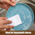 20 Pieces White Scrubbing Pad Non Woven Pads Scouring Pad Non Scratch Multipurpose Scouring Sponge Abrasive Hand Pad Multi Surface Scrubber Pads f...