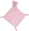 Pink Bear Security Blanket with Rattle Polka Dot Accents...