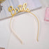 Bride to Be Set, 3pack Bride to Be Sash & Headband Tiara & Shoulder Length Veil Bachelorette Party Supplies Bridal Shower Decoration Accessories(G...