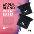 Mystic Tan Blending Kabuki Brush for Liquid Foundation, Self Tanner, Skincare, Black - Comfortable, Soft Makeup Brushes with Vegan Fibers for Flaw...