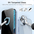 JETech Privacy Full Coverage Screen Protector for iPhone 14 Plus 6.7-Inch with Camera Lens Protector, Anti-Spy Tempered Glass Film, 2-Pack Each...