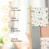Premium Muslin Swaddle Blankets, Silky & pre-washed for zero shrinkage. thicker & soft for baby comfort. Newborn receiving blanket with breathable...