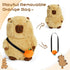 Stuffed Capybara Plush Toy,Capybara Stuffed Animal Gifts,Cute capybara peluche,Soft Capybara Plushie Rodent (7.78inch)...
