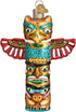 Old World Christmas Totem Pole Ornament, Multi...