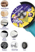 Lytool Wood Cutting Discs 4-1/2" for Angle Grinder, Woodworking Circular Saw Blade 7/8"Arbor, Angle Grinder Blades for Wood,Woodworking, PVC, Rubb...