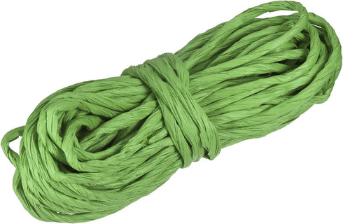 MECCANIXITY Raffia Paper Craft Rope Packing Rope 16.4 Yards Handmade Twisted Paper Craft String/Cord/Rope for DIY Decoration Gift Packaging Light ...