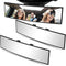 WSSROGY 2 Pack Car Rearview Mirror HD Glass 12 Inch Anti Glare Clip On Panoramic Wide Angle Car Interior Rear View Mirror Universal for Cars SUVs ...