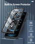 FNTCASE for iPhone 12-Pro-Max Phone Case: Military Grade Drop Proof Protection Mobile Cover with Kickstand | Matte Textured Rugged Shockproof TPU ...
