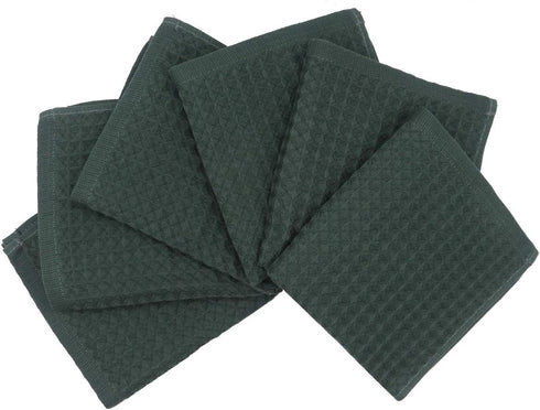 100% Natural Cotton Kitchen Towels Dish Towels Classic Waffle Weave Dish Cloths, Soft Ultra Absorbent Kitchen Hand Towel, Fast Drying Lightweight ...