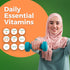 Halal Adult Multivitamin Gummies for Men, Women, Complete Everyday Nutritional Support with Biotin, Vegan, Natural Fruit Flavors, Non-GMO, Made in...
