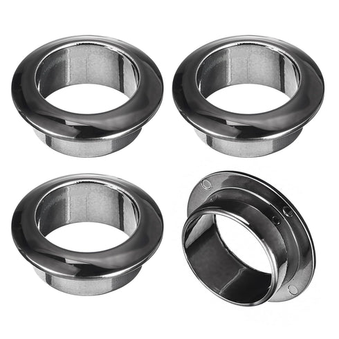 uxcell 4Pcs Cable Hole Cover, 1 inch(25mm) ABS Office Desk Cable Wire Cord Grommet Cable Cord Organizer for Office Desktop Wire, Black...