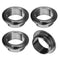 uxcell 4Pcs Cable Hole Cover, 1 inch(25mm) ABS Office Desk Cable Wire Cord Grommet Cable Cord Organizer for Office Desktop Wire, Black...