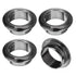 uxcell 4Pcs Cable Hole Cover, 1 inch(25mm) ABS Office Desk Cable Wire Cord Grommet Cable Cord Organizer for Office Desktop Wire, Black...