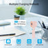 Personal Fans, Powerful Portable Handheld Fans with 7000RPM Turbo, High Speed USB-C Rechargeable Pocket Fan, Max 16H Working Mini Desk Fans for Wo...