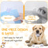 12 Pcs Wall Pee Pad Holder Dog Potty Training Pad Holder Sticky Pee Pad Wall Clip Transparent Adhesive Clips for Hanging Pee Pad Dog Training Pad ...