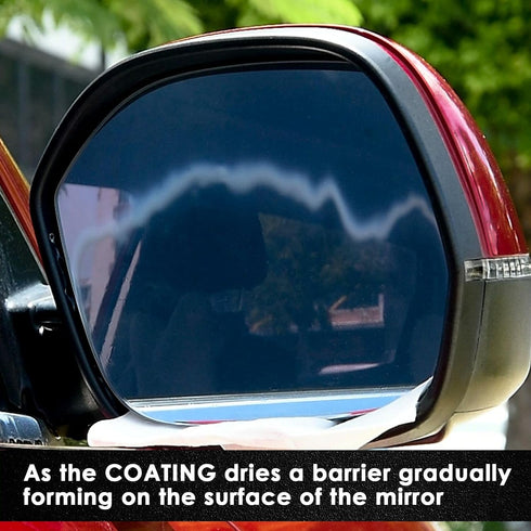 Sio2 Ceramic Coating for Car Mirror, Ceramic Glass Coating, Water Repellent for Rearview Mirror Side Mirror...