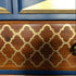 Stencils for Crafts Reusable 11.7x8.26” Furniture Stencils Damask Stencil Corner Border Stencil Texture Stencils Drawing Template for Wood Wall Ca...