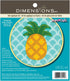 Dimensions Needle Craft Pineapple Wool Felt Applique Embroidery Craft Kit, 6''...