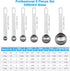 Upgrade Stainless Steel Measuring Spoons Set, Small Tablespoon, Teaspoons, Set 6 with Bonus Leveler, Etched Markings and Removable Clasp for Dry a...